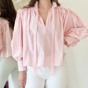 karlie seersucker blouse
